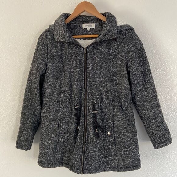 Charlotte Russe Fleece Jacket Size S Hoodie - Picture 1 of 6